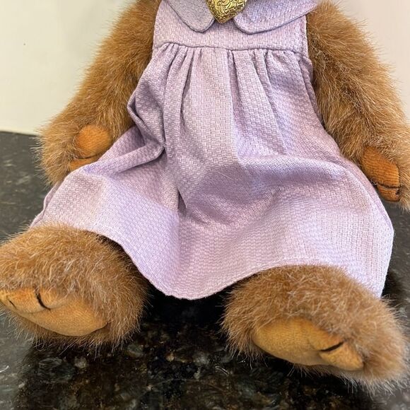 The Bearington Collection Sophie 14” Plush Bear With Tag Retired - Picture 3 of 11